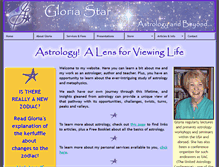 Tablet Screenshot of gloriastar.com